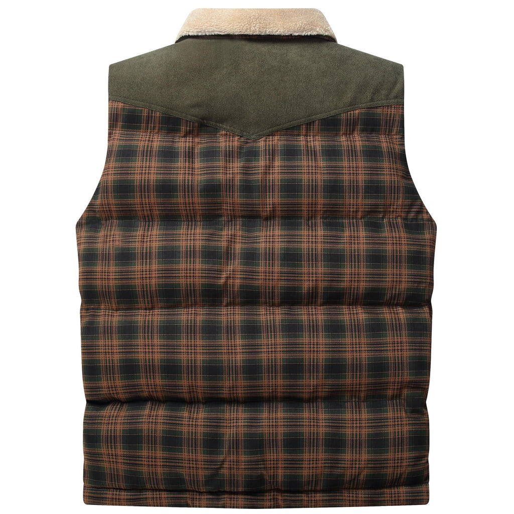 Multi Pocket Cotton Blend Utility Vest for Men | Outdoor Wear