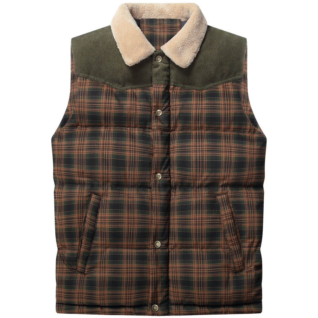 Multi Pocket Cotton Blend Utility Vest for Men | Outdoor Wear