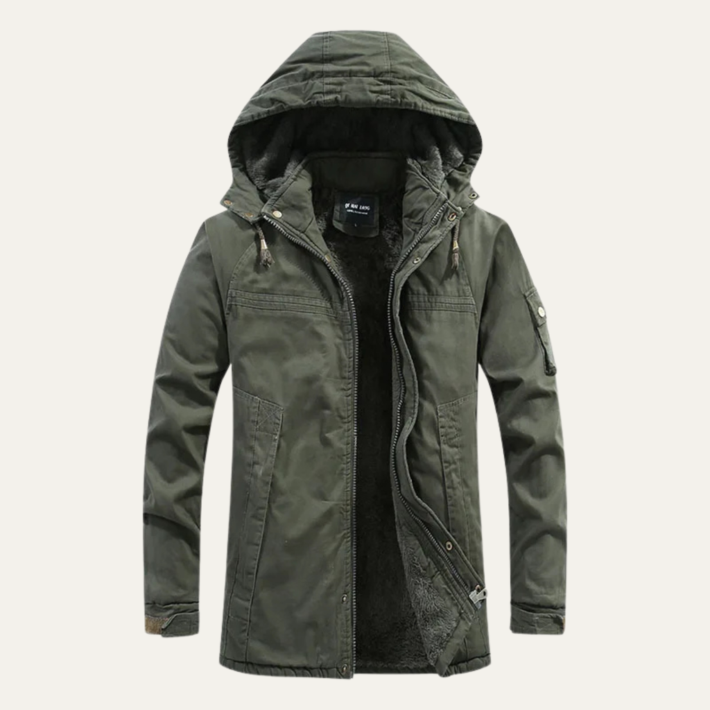 Men's Casual Hooded Puffer Jacket