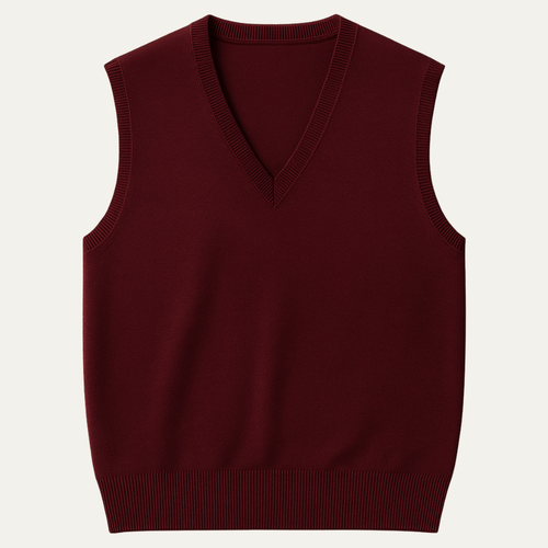 The Riverdale Men’s V Neck Sleeveless Knit Sweater Vest for Layered Look