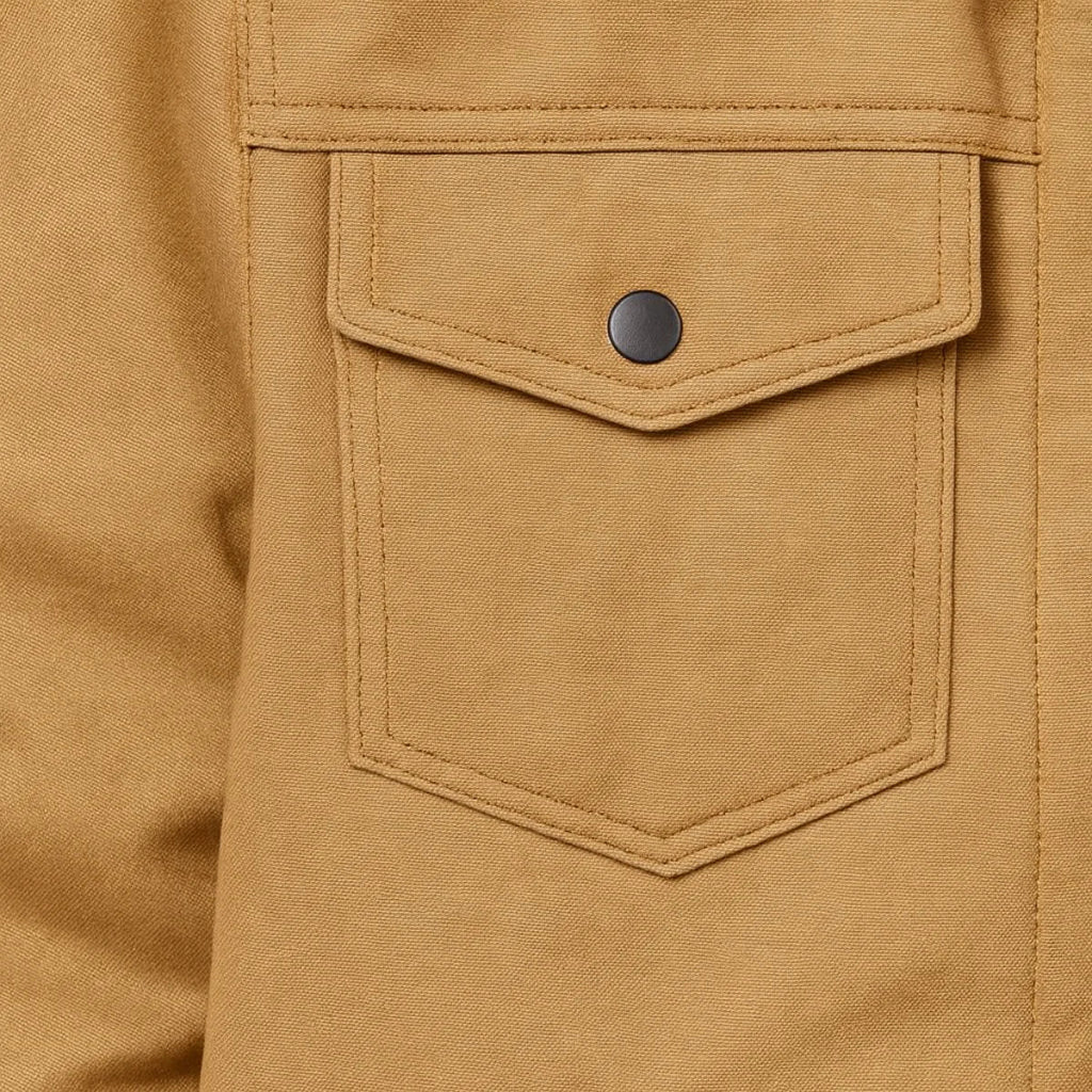 Men's Fleece Lined Outdoor Jacket | Modern & Warm