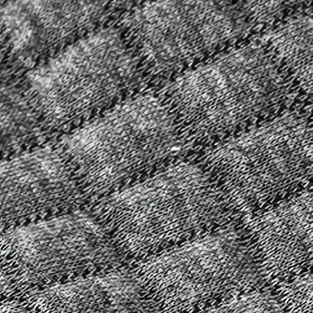 Speckled dark waffle-knit fabric texture close-up