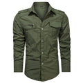 Soft Shell Long Sleeve Overshirt for Men | Outdoor Wear