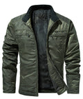Lightweight Insulated Military Style Jacket for Men | Mid Season Wear