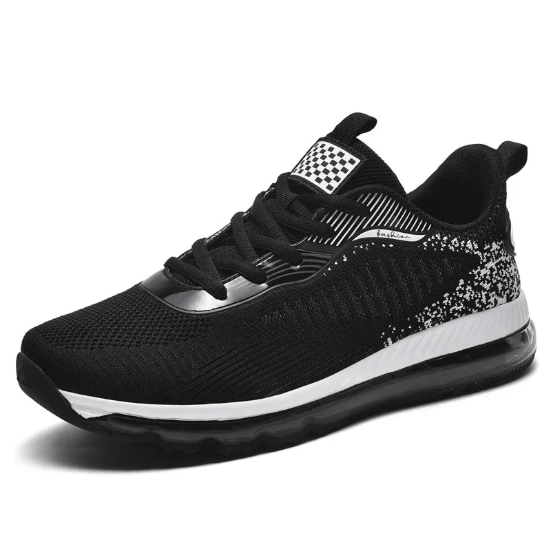 Visible Air Cushion Running Sneakers for Men | Training and Casual Wear