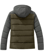 Padded Jacket with Soft Inner Lining for Men | Cold Weather