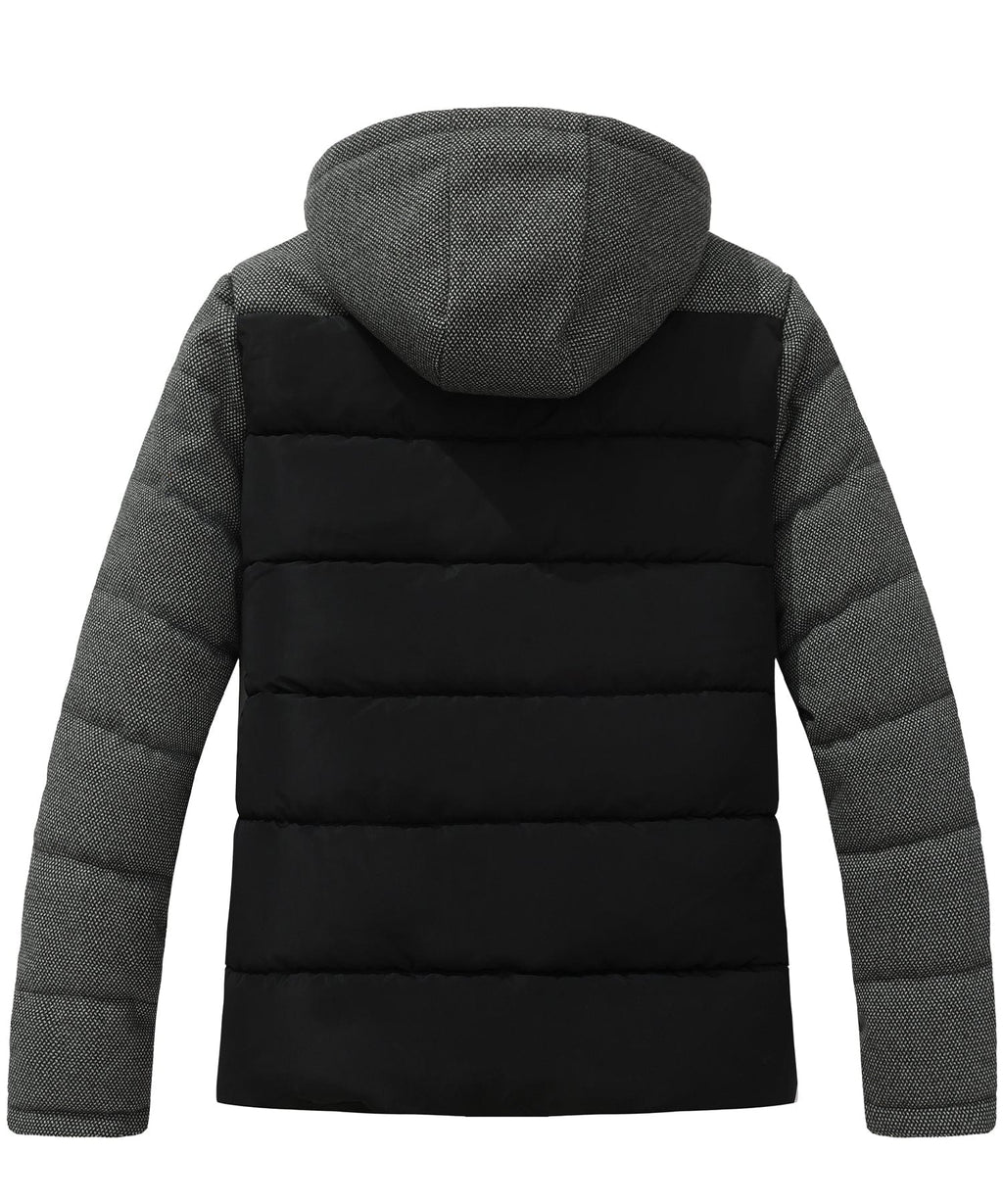 Padded Jacket with Soft Inner Lining for Men | Cold Weather