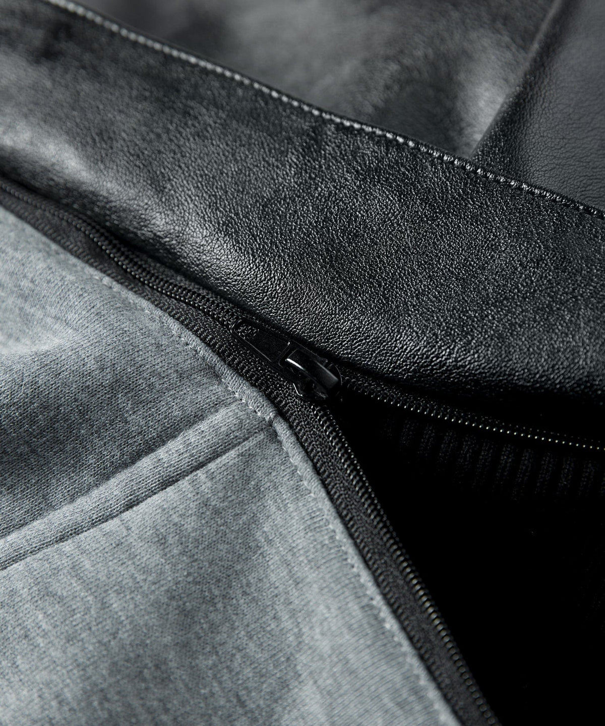 Removable Hood Quilted Lined PU Leather Jacket for Men | Casual Wear