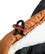 Sherpa Lined Hooded Quilted Winter Jacket for Men | Outdoor Wear