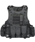 Multi Pocket Adjustable Tactical Vest for Men | Hunting and Airsoft