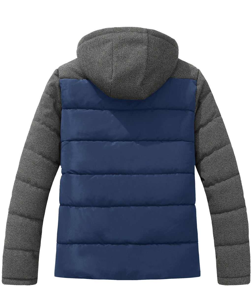 Padded Jacket with Soft Inner Lining for Men | Cold Weather