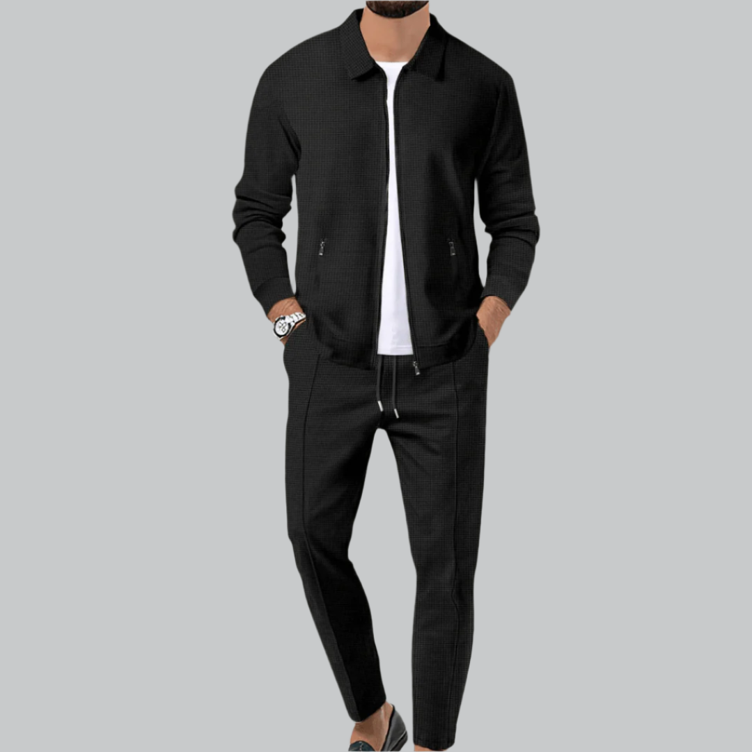 Tailored Fit Modern Tracksuit Set for Men | Gym and Casual Wear