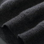 Graphic Pattern Merino Wool Crewneck Sweater for Men | Casual Wear