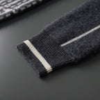 Wool Blend Single Breasted Longline Overcoat for Men | Winter Outerwear