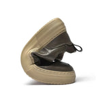 Genuine Leather Platform Lace Up Sneakers for Men | Street Wear