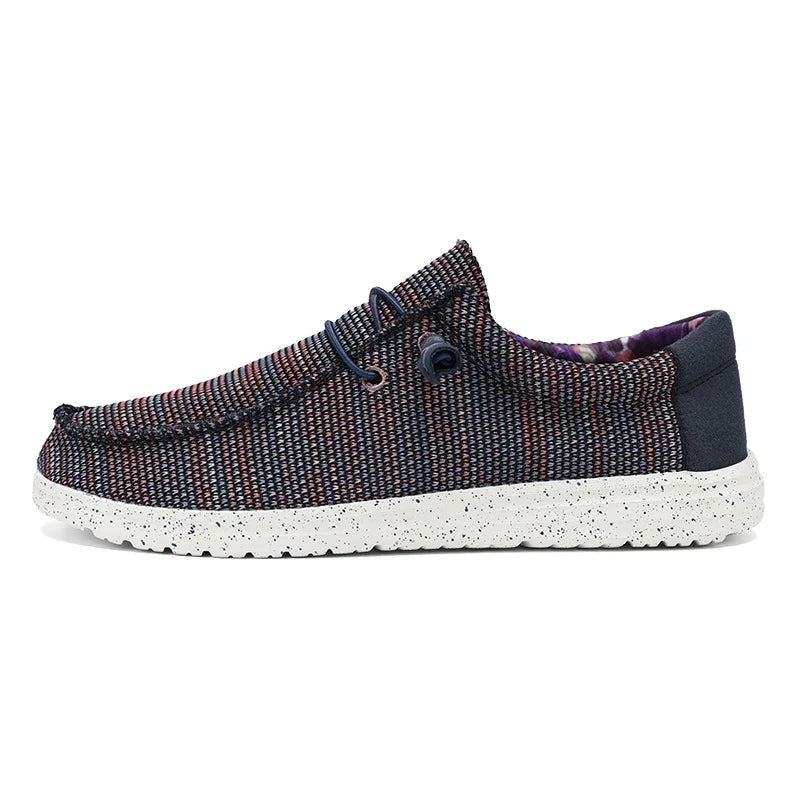 Lightweight Knit Flat Sneakers for Men | Travel and Weekend Wear