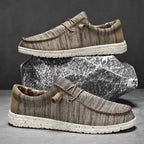 Lightweight Knit Flat Sneakers for Men | Travel and Weekend Wear