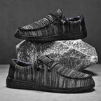 Lightweight Knit Flat Sneakers for Men | Travel and Weekend Wear