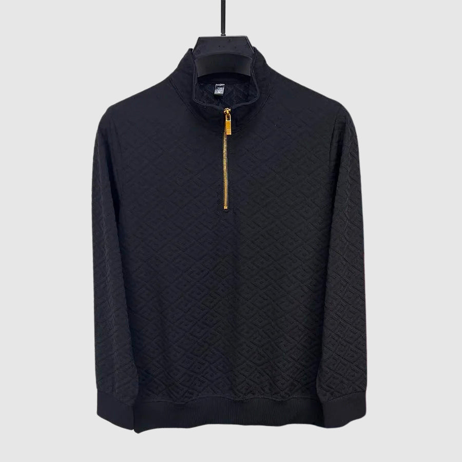 Lorenzo Vitali Jacquard Luxe Sweater