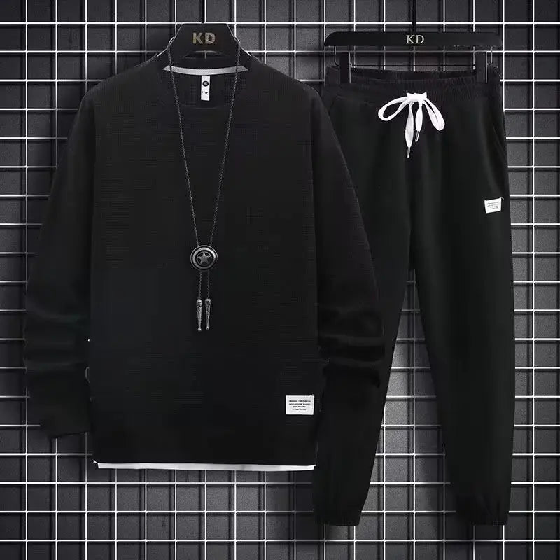 Oversized Sweatshirt and Jogger Two Piece Set for Men | Casual Wear