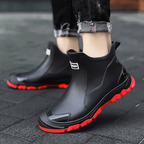 Men’s Waterproof Rain Boots with Grip Sole