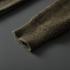 Cashmere High Collar Button Cardigan for Men | Business and Winter Wear