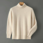 Soft Cashmere High Neck Sweater for Men | Business and Evening Wear