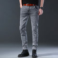 Stone Grey Wash Straight Leg Slim Fit Jeans for Men | Everyday Wear