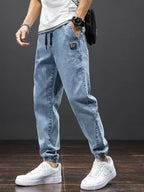 Baggy Cargo Denim Jeans for Men | Streetwear