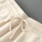 Merino Wool Knit Tapered Joggers for Men | Winter Loungewear