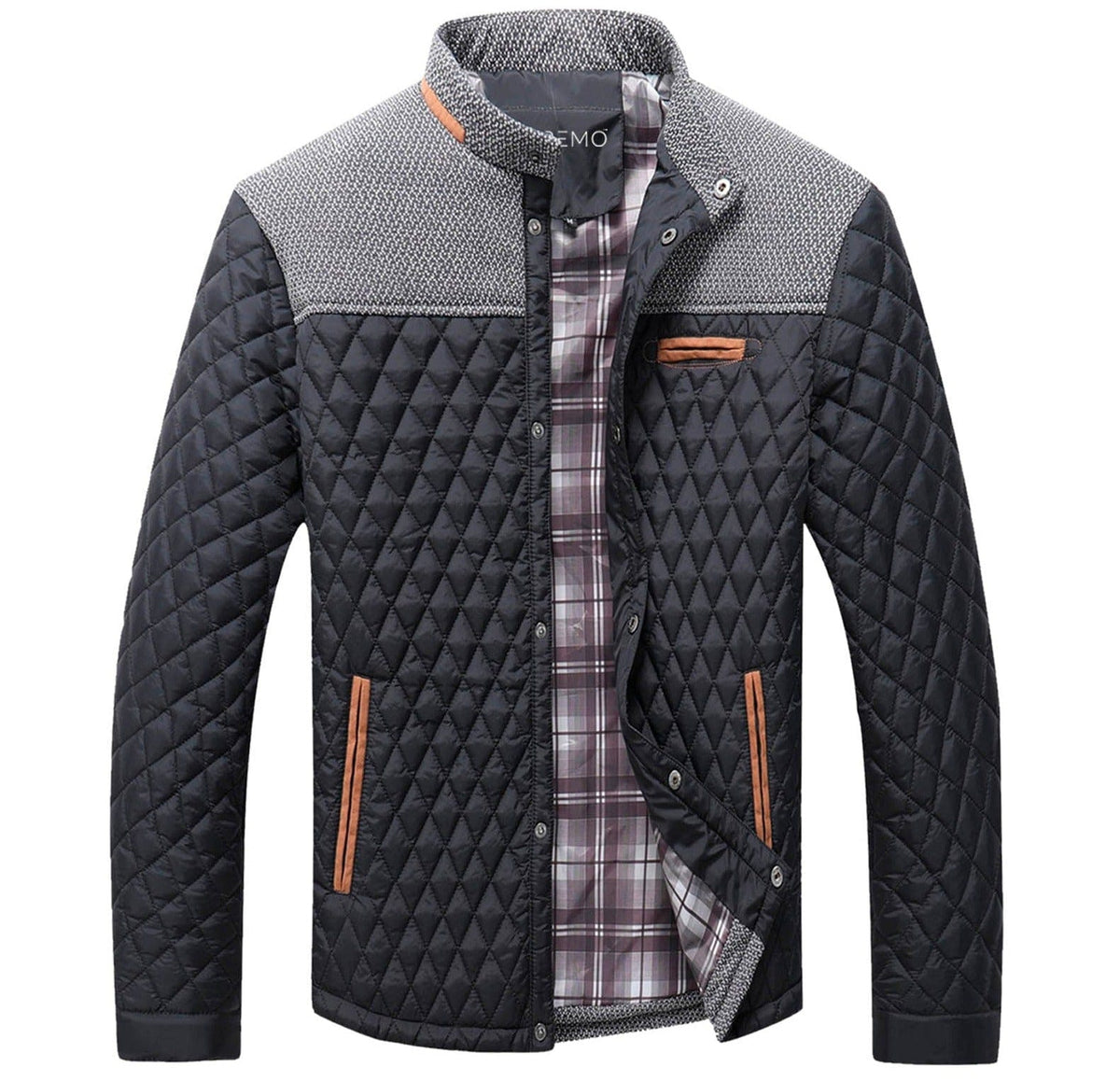 Sleek Polyester Outdoor Jacket for Men | Urban and Trail Wear