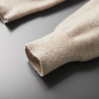 Pure Cashmere Collared Knit Sweater for Men | Business Casual Wear