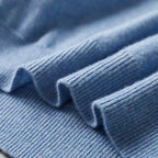 Cashmere Knit Short Sleeve Polo Shirt for Men | Summer Wear
