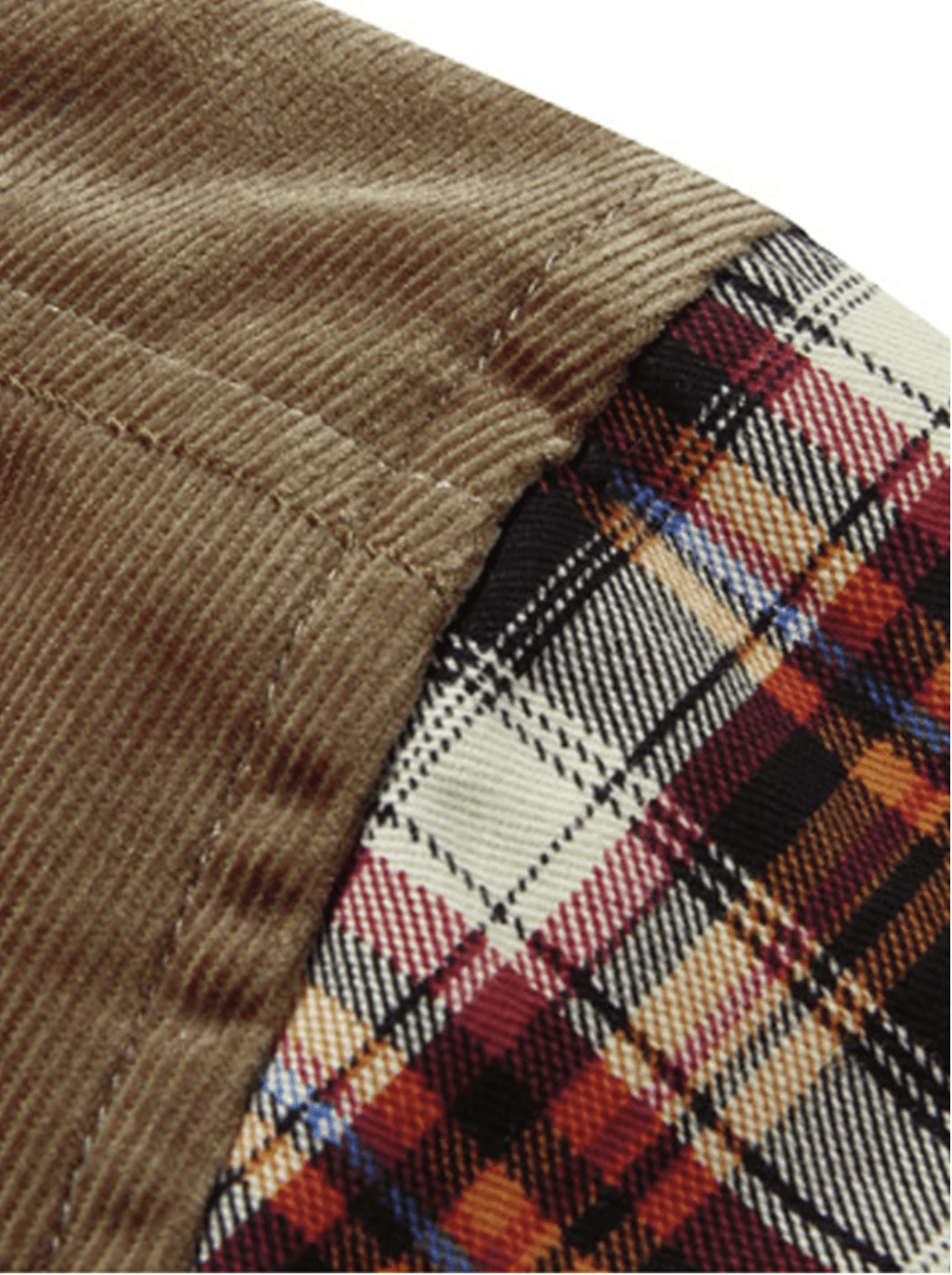 Faux Fur Lined Plaid Shirt Jacket for Men | Cold Weather Layering