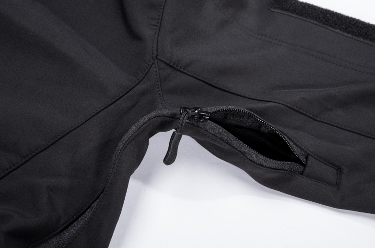 Hooded Jacket with Seven Zip Pockets for Men | Outdoor Wear