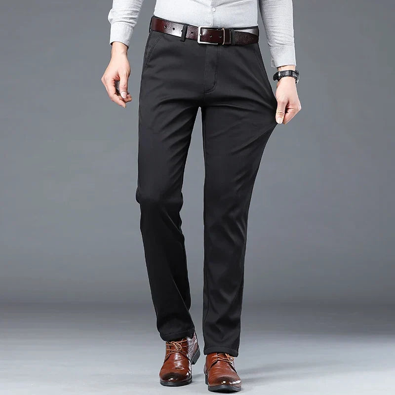 Tailored Smart Fit Classic Trousers for Men | Office and Casual Wear